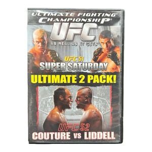 UFC Ultimate 2 Pack DVD UFC 51 Super Saturday & UFC 52 Couture vs Liddell‎ 2007